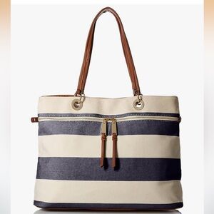 Tommy Hilfiger Camille Rugby Tote Top Handle Bag